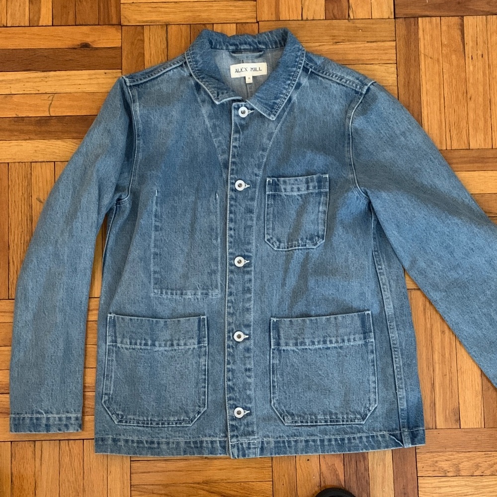 Alex Mill Britt Work Jacket in Denim
